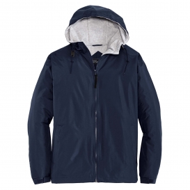 Port Authority JP56 Team Jacket - Bright Navy/Light Oxford
