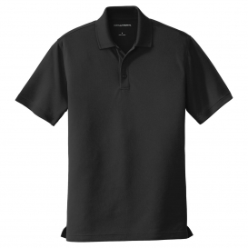 Port Authority K110 Dry Zone UV Micro-Mesh Polo - Deep Black | Full Source