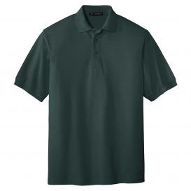 Port Authority K500 Silk Touch Polo - Dark Green | Full Source