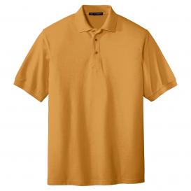 Port Authority K500ES Extended Size Silk Touch Polo - Gold