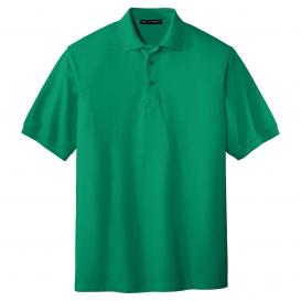 Port Authority K500ES Extended Size Silk Touch Polo - Kelly Green