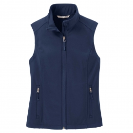 Port Authority L325 Ladies Core Soft Shell Vest - Dress Blue Navy ...