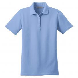 Port Authority L510 Ladies Stain-Resistant Polo - Light Blue