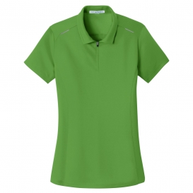 Port Authority L580 Ladies Pinpoint Mesh Polo - Treetop Green