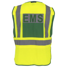 Full Source PSV-EMS Type P Class 2 Public Safety Vest - Lime and Green