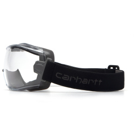 Carhartt CHG12KIT EK110 Safety Goggle - Clear/Gray H2MAX Interchangeable Anti-Fog Lens