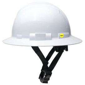 Pyramex HPT256110M Ridgeline T2 Full Brim Hard Hat with MIPS - 6 Point Suspension - White
