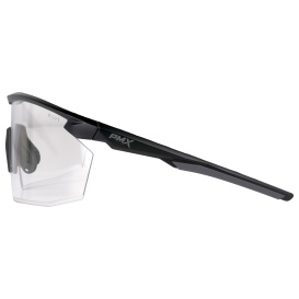 Pyramex SB11210STM Half Frame PMXSPEC Safety Glasses - Black Frame - Clear Lens
