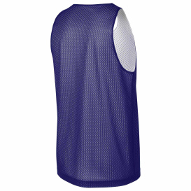 Sport-Tek ST5000 PosiCharge Reversible Mesh Tank - Purple/White