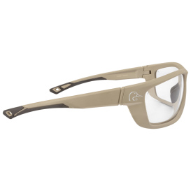 Ducks Unlimited DU-FF1 Full Frame Shooting Glasses - Tan Frame - Clear Lens