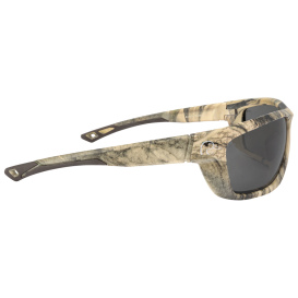 Ducks Unlimited DU-FF1 Full Frame Shooting Glasses - Mossy Oak Frame - Polarized Smoke Lens