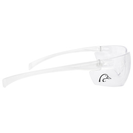 Ducks Unlimited FL1-0110C Frameless Shooting Glasses - Clear Frame - Clear Lens