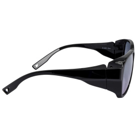 Radians EVE1-96ID EVE Women\'s Safety Eyewear - Black Frame - Alloy Mirror Lens