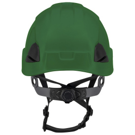 Radians RHC2 Dareware Type II Class E Safety Helmet - 4-Point Ratchet Suspension - Green