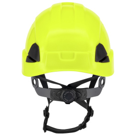 Radians RHC2 Dareware Type II Class E Safety Helmet - 4-Point Ratchet Suspension - HV Lime