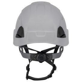 Radians RHC2V Dareware Type II Class C Vented Safety Helmet - 4-Point Ratchet Suspension - Light Gray