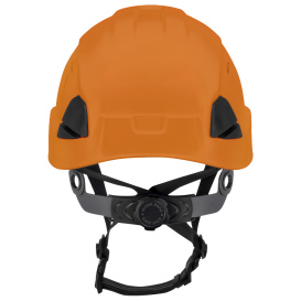 Radians RHC2V Dareware Type II Class C Vented Safety Helmet - 4-Point Ratchet Suspension - Orange