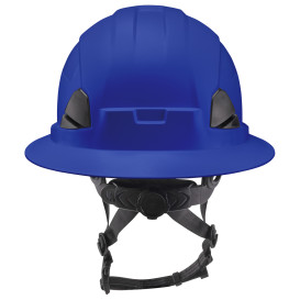 Radians RHF2 Dareware X Type II Class E Full Brim Safety Helmets - Ratchet Suspension - Blue