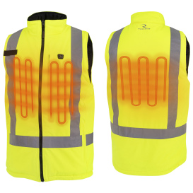 Radians RHG-SV12G Type R Class 2 Reversible Heated Safety Vest