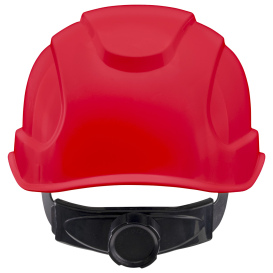 Radians RHH6 Hypeman Cap Style Hard Hat - Ratchet Suspension - Red