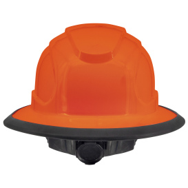 Radians RHJ6 The Judge Full Brim Hard Hat - Ratchet Suspension - Orange