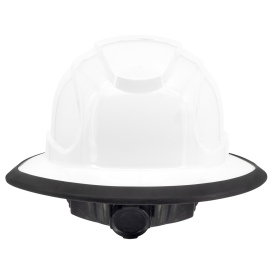 Radians RHJ6 The Judge Full Brim Hard Hat - Ratchet Suspension - White