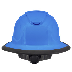 Radians RHJ6V The Judge Full Brim Hard Hat - Ratchet Suspension - Ocean Blue