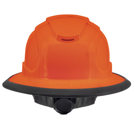 Radians RHJ6V The Judge Full Brim Hard Hat - Ratchet Suspension - Orange