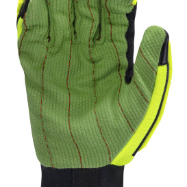 Radians RWG130 A2 Cotton Corded Palm Work Gloves - TPR Impact Protection