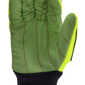 Radians RWG132 A2 Cotton Corded Palm Work Gloves - TPR Impact Protection