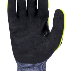 Radians RWG583 Cut Level A6 HPPE Work Gloves - TPR and Sandy Foam Nitrile