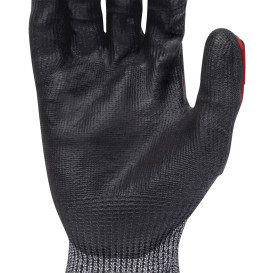 Radians RWG621 Cut Level A7 HPPE Shell Polyurethane Work Gloves - TPR Back of Hand Protection