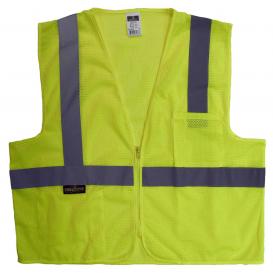Radians SV2Z Type R Class 2 Economy Mesh Safety Vest - Yellow/Lime