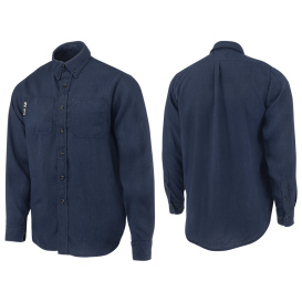 Neese VTS5SH Tecasafe One 5.7 oz FR Shirt - Denim