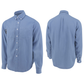 Neese VTS5SH Tecasafe One 5.7 oz FR Shirt - Light Blue