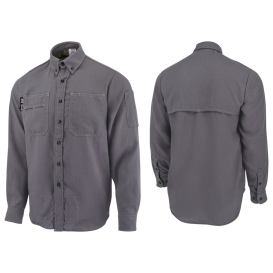 Neese VTS5VSH Tecasafe One 5.7 oz Vented FR Shirt - Gray