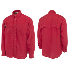 Neese VTS5VSH Tecasafe One 5.7 oz Vented FR Shirt - Red