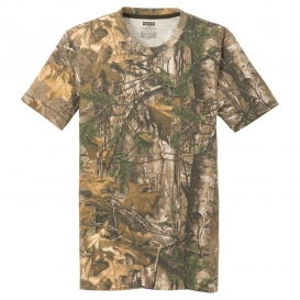 Russell Outdoors S021R Realtree Explorer 100% Cotton T-Shirt w/ Pocket ...