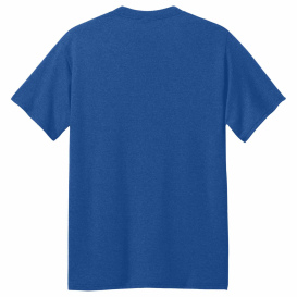 Port & Company PC01 Core Blend Recycled Tee - True Royal Heather