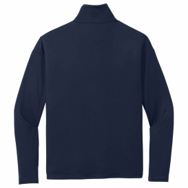 New Era LNEA228 Ladies Power 1/2-Zip - True Navy