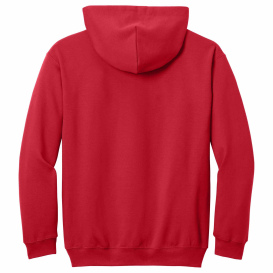 Gildan SF500B Youth Softstyle Midweight Fleece Hoodie - Red