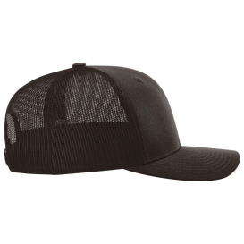Richardson 112 Snapback Trucker Cap - Coffee