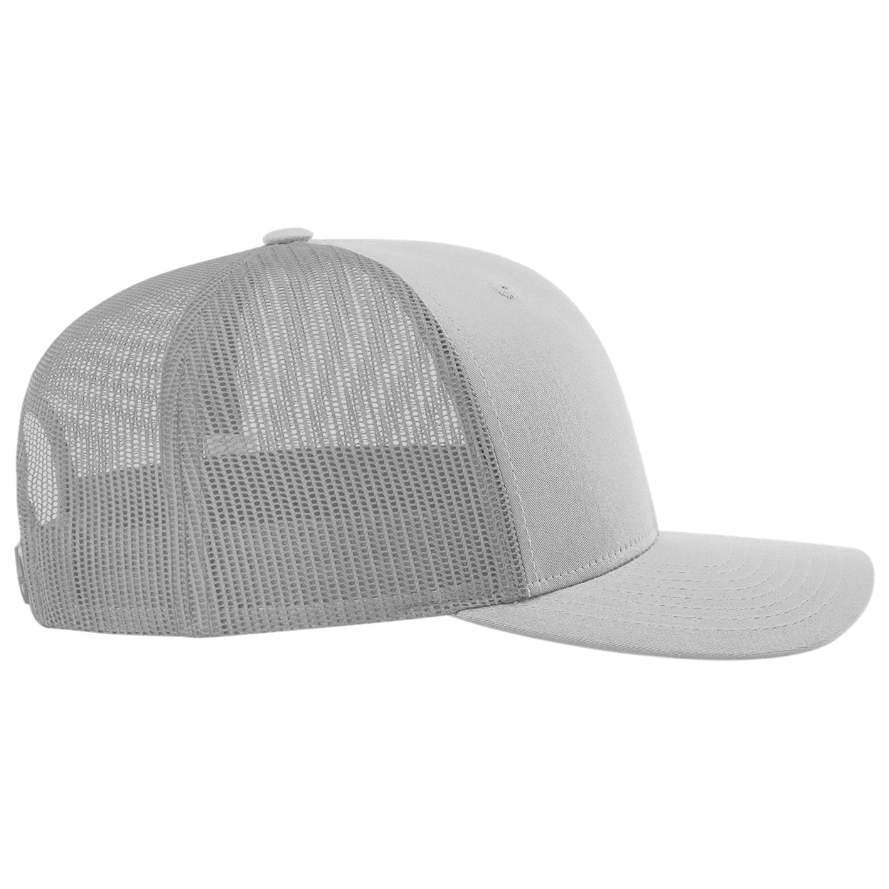 Richardson 112 Snapback Trucker Cap - Light Grey