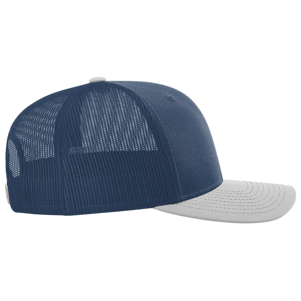 Richardson 112 Snapback Trucker Cap - Light Blue/Light Blue/Light Grey