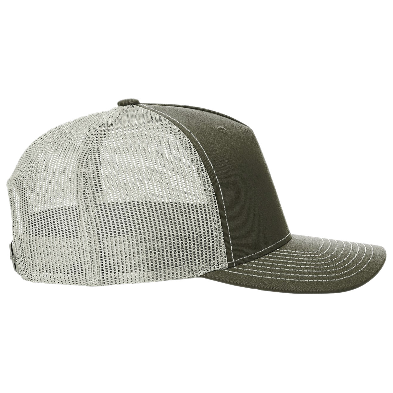 Richardson 112FP Snapback Trucker Cap - Beetle/Quarry