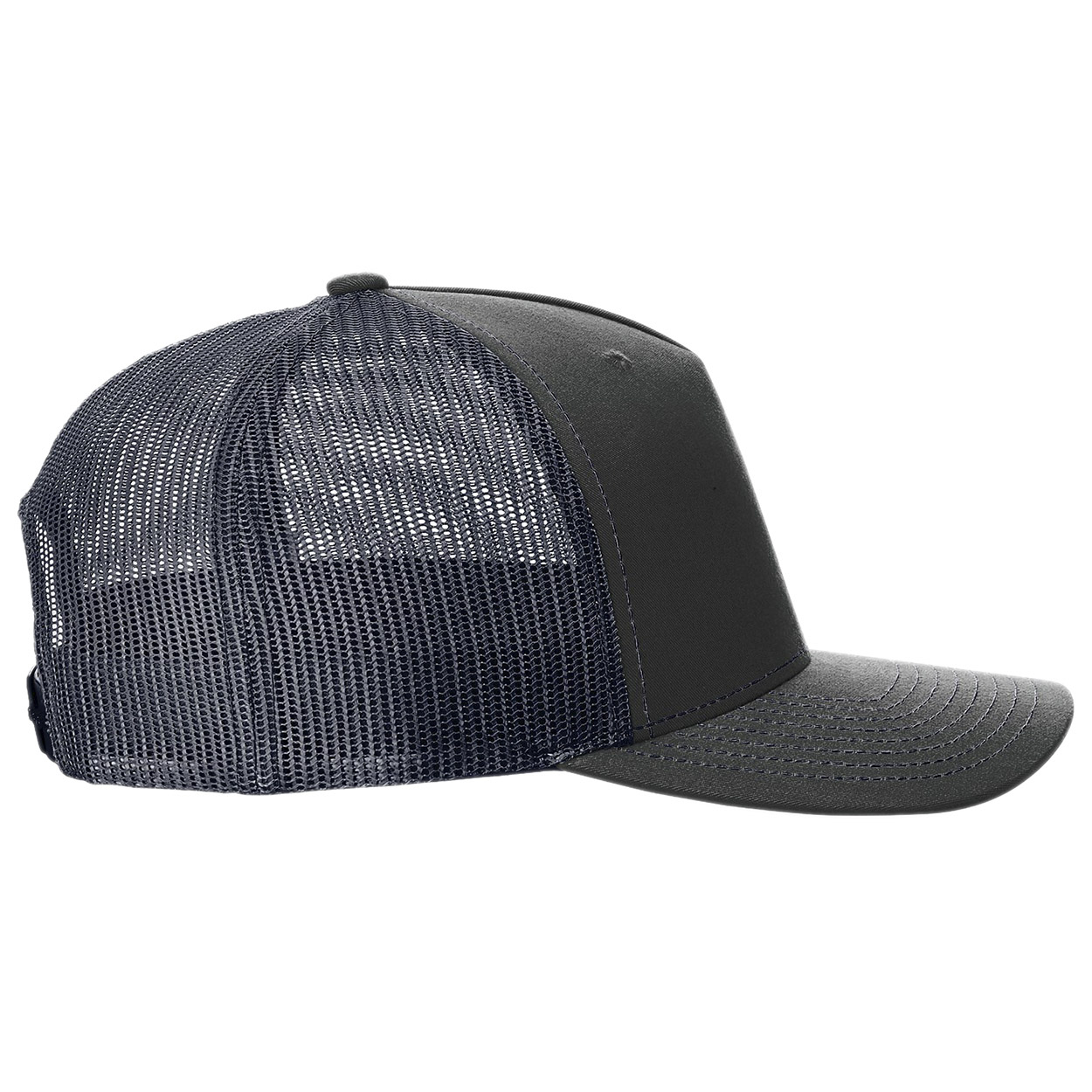 Richardson 112FP Snapback Trucker Cap - Ombre Blue/Navy