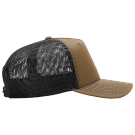 Richardson 112FPC Five-Panel Champ Trucker Cap - Caramel/Black