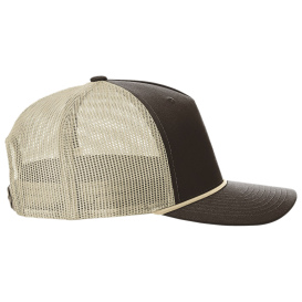 Richardson 112FPR Five-Panel with Rope Cap - Brown/Khaki/Khaki