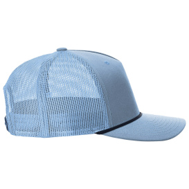 Richardson 112FPR Five-Panel with Rope Cap - Columbia Blue/Navy