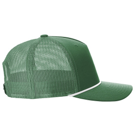 Richardson 112FPR Five-Panel with Rope Cap - Kelly/White